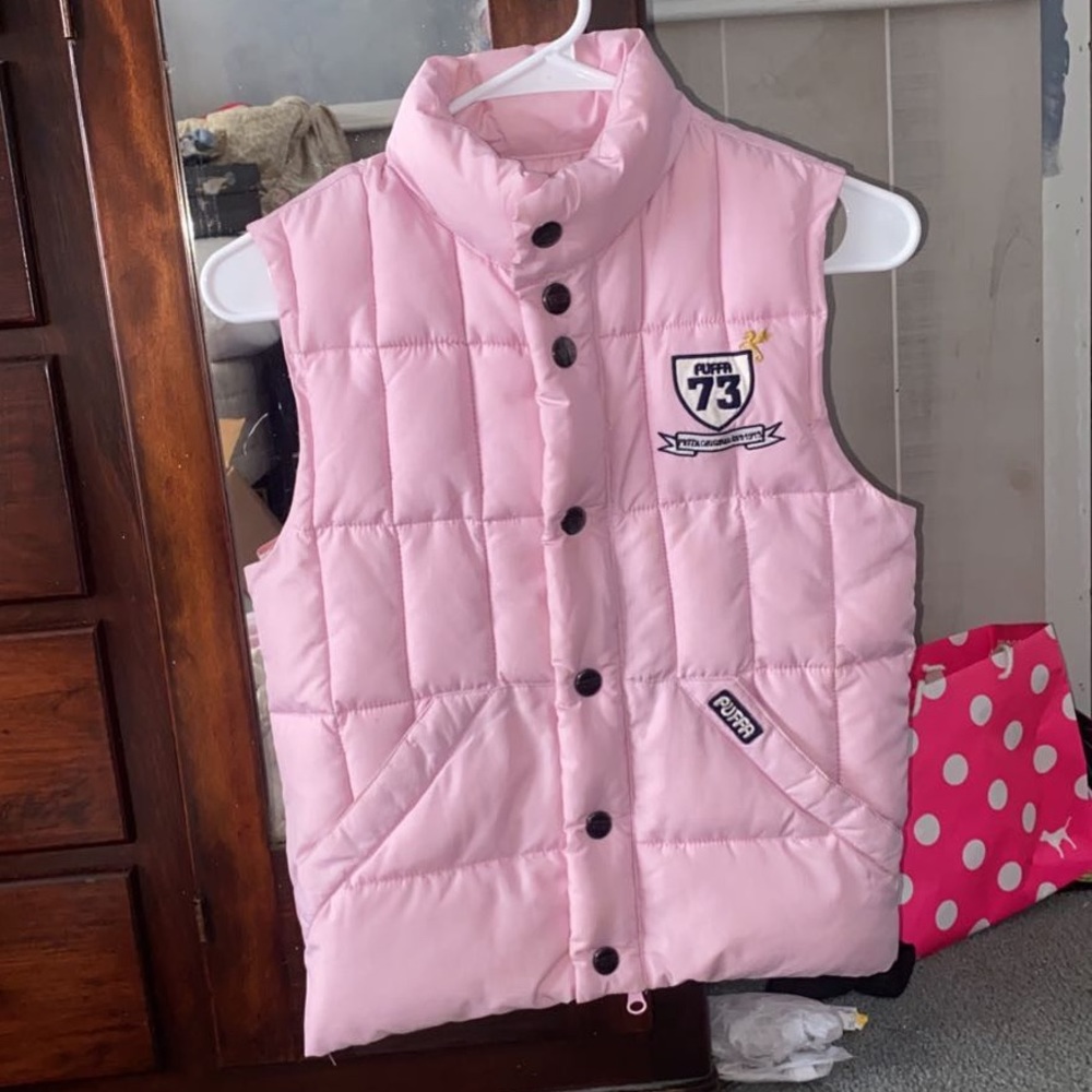 ISO PUFFA pink Gilet 73